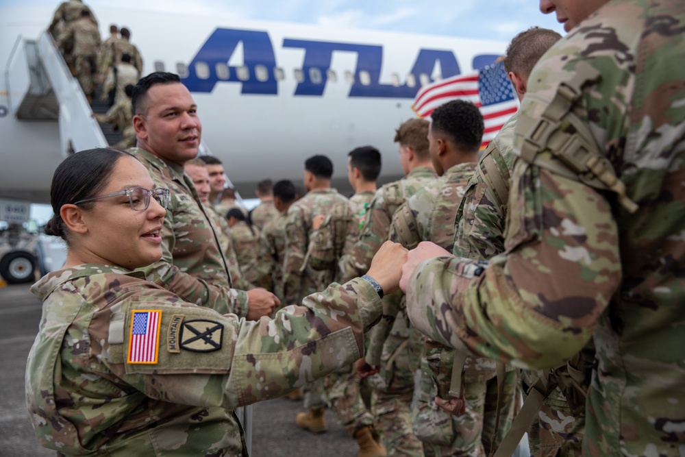 Dogface Soldiers deploy to Europe