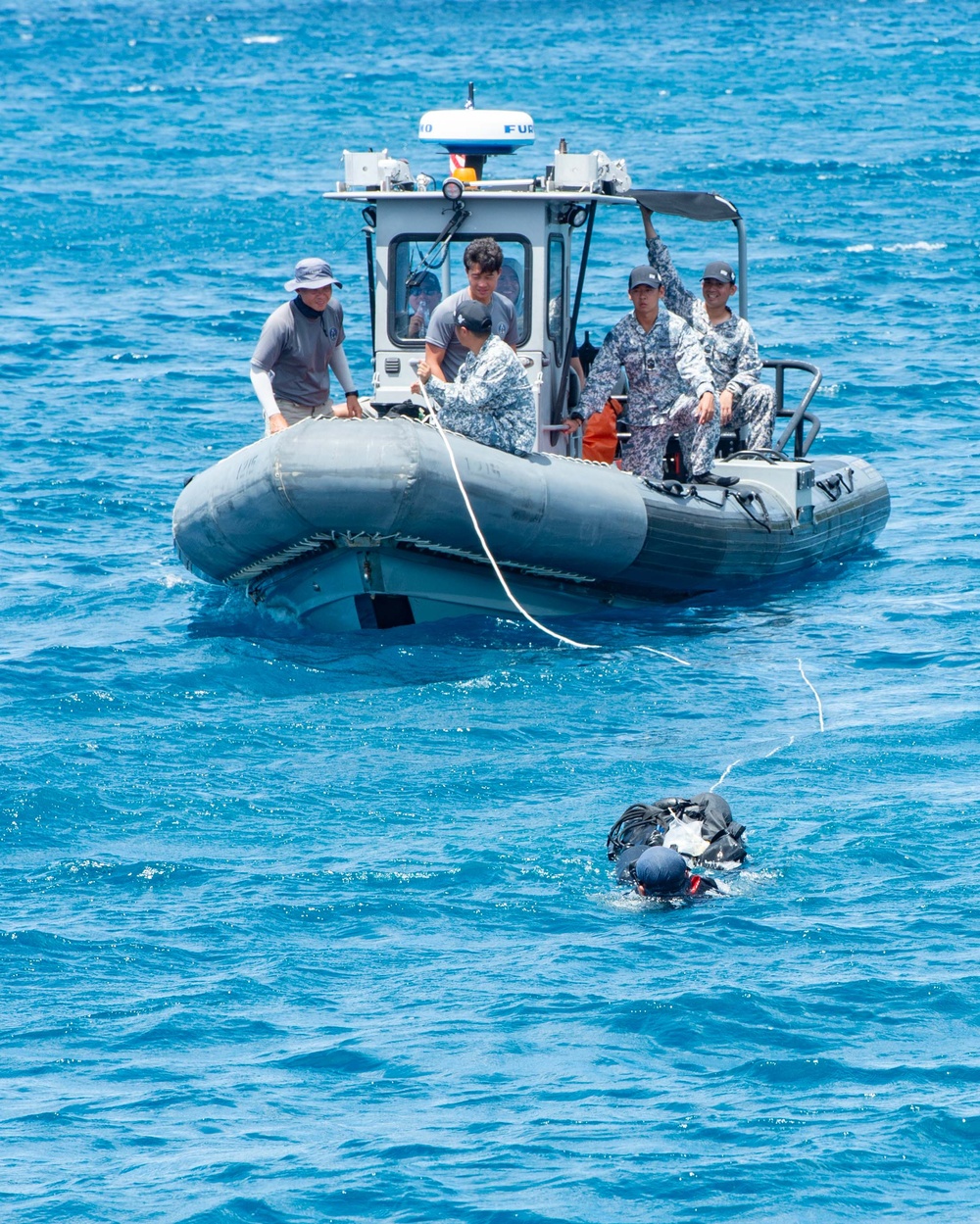 EODMU 5, RSN Naval Diving Unit Bi-lateral Training