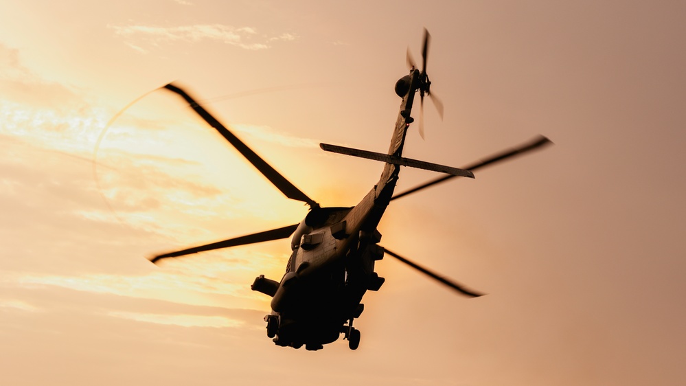 George Washington Conducts Flight Operations