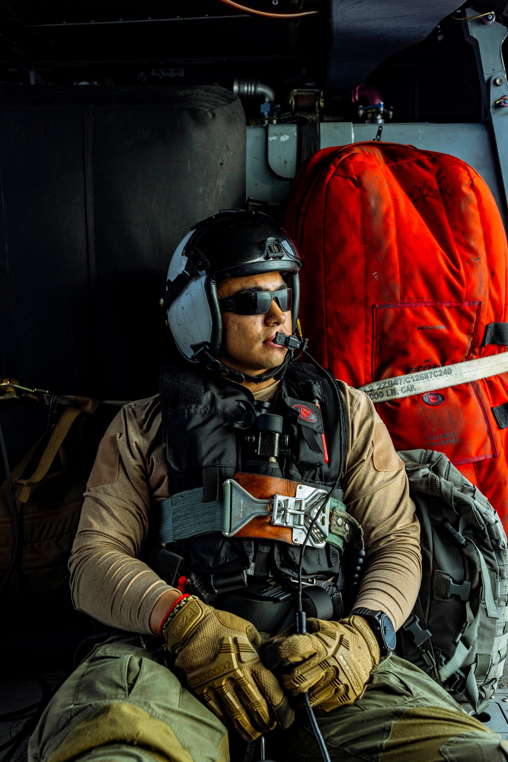 George Washington Conducts Helicopter Operations