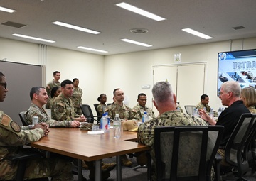 USTRANSCOM commander visits Yokota