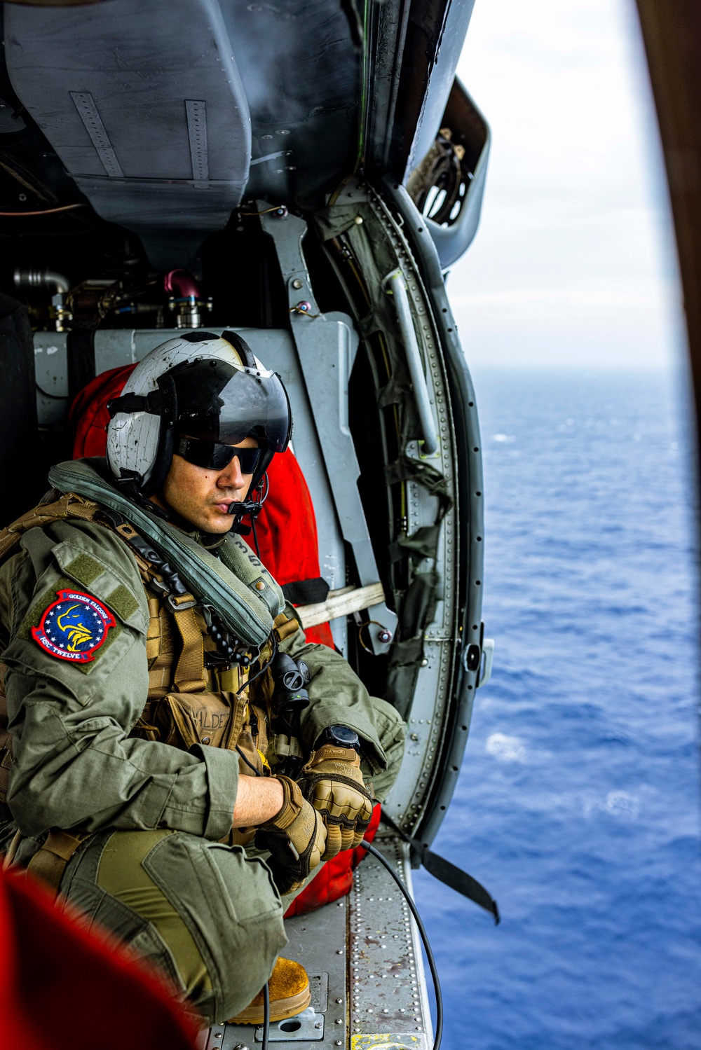 George Washington Conducts Helicopter Operations