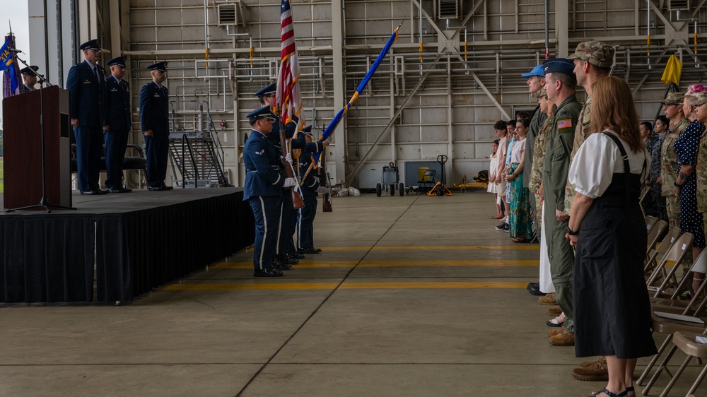 374 MXG Change of Command