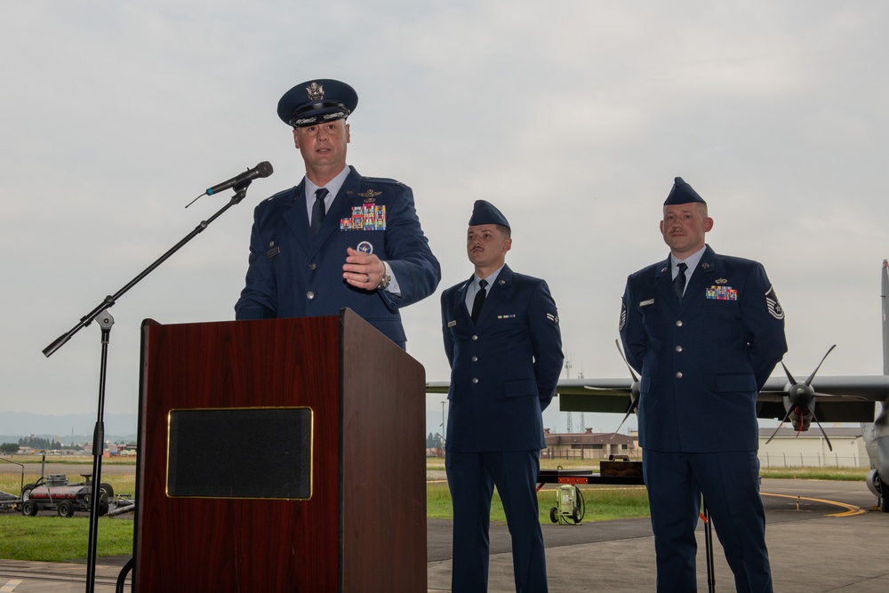 374 MXG Change of Command