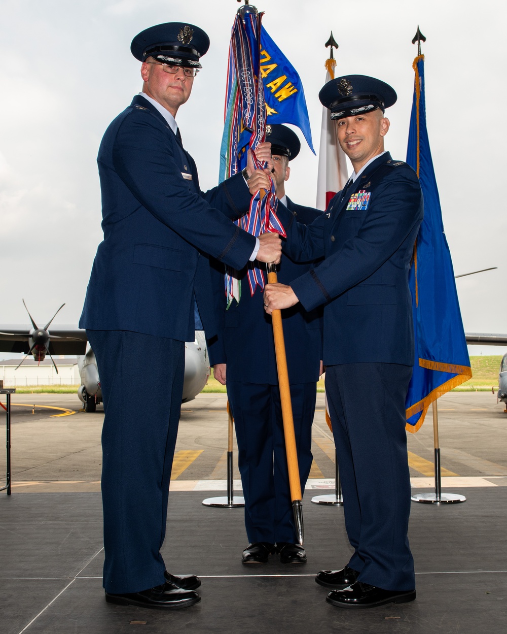 374 MXG Change of Command