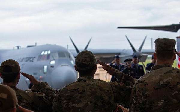 374 MXG Change of Command