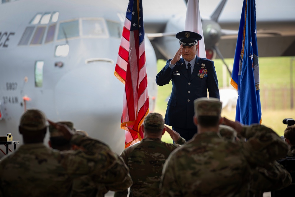 374 MXG Change of Command