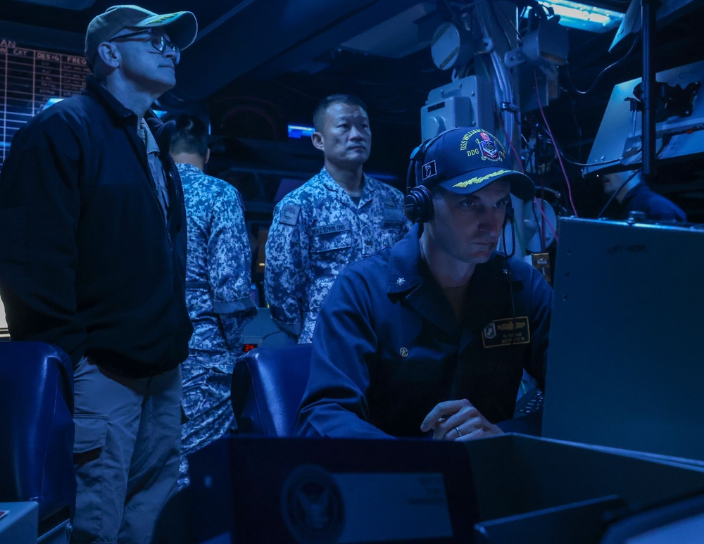 USS William P. Lawrence Conducts Operations at sea During Exercise Pacific Griffin 2025