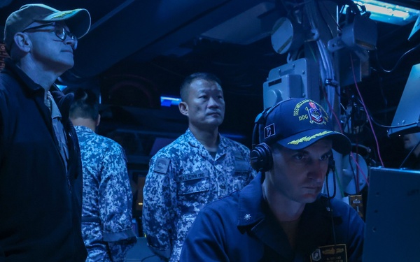 USS William P. Lawrence Conducts Operations at sea During Exercise Pacific Griffin 2025