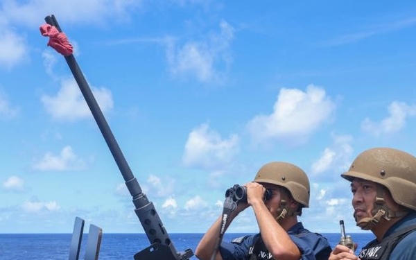 USS William P. Lawrence Conducts Operations at sea During Exercise Pacific Griffin 2025