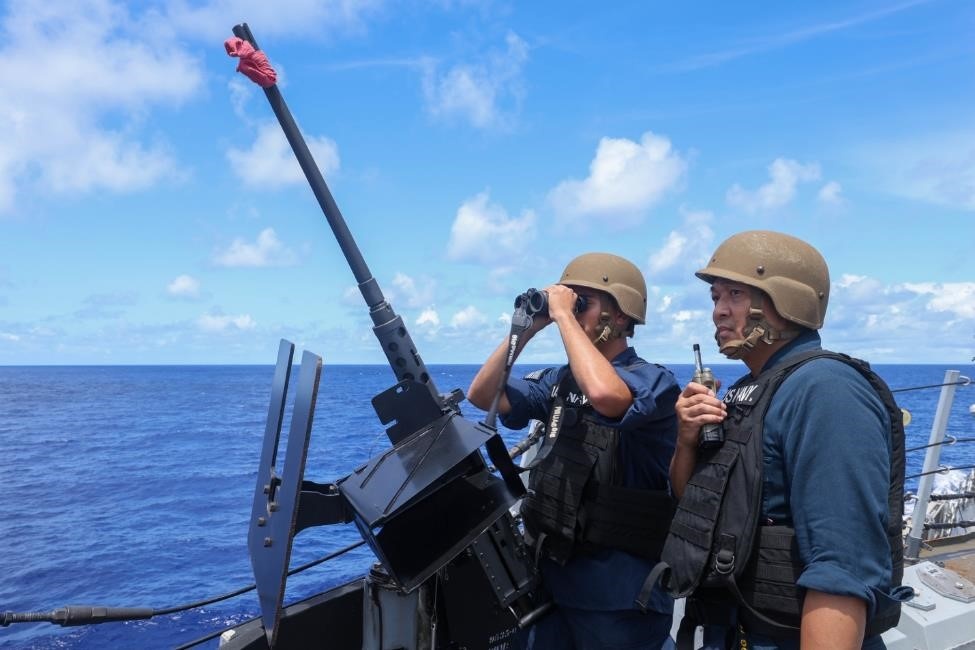USS William P. Lawrence Conducts Operations at sea During Exercise Pacific Griffin 2025