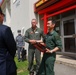 Maj. Gen. Marcus B. Annibale tours MCAS Futenma with Maj. Gen. Shimoda Toyohide, the commanding general of 9th Air wing