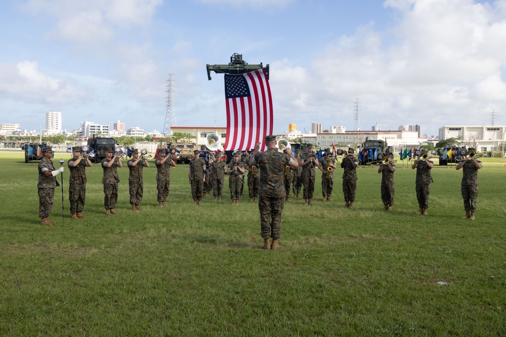 CLR-3 Change of Command and Retirement Ceremony