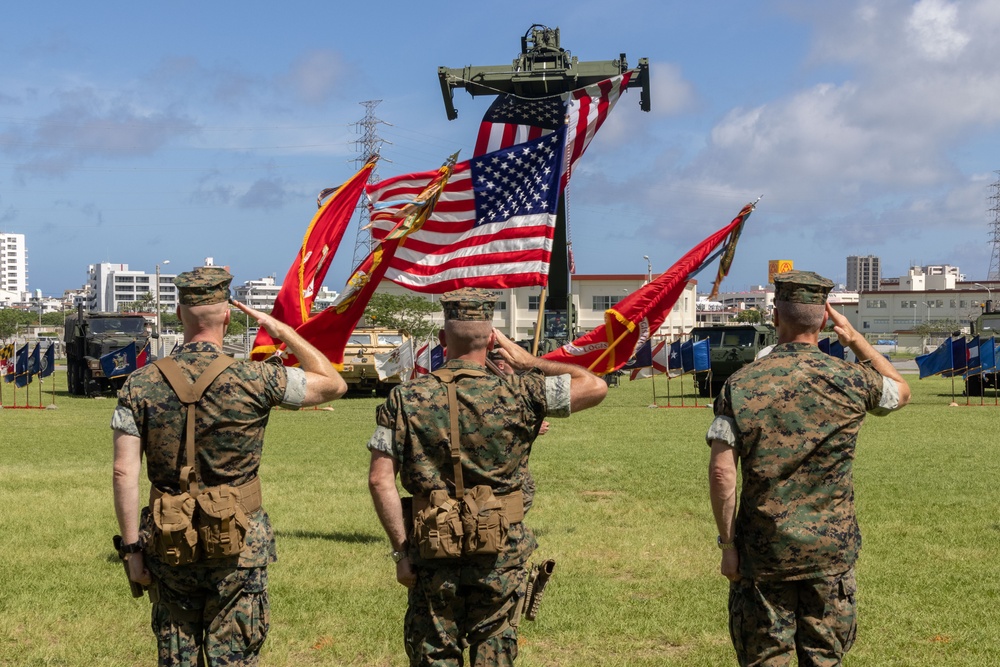 CLR-3 Change of Command and Retirement Ceremony