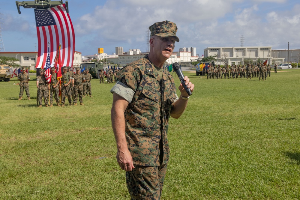 CLR-3 Change of Command and Retirement Ceremony