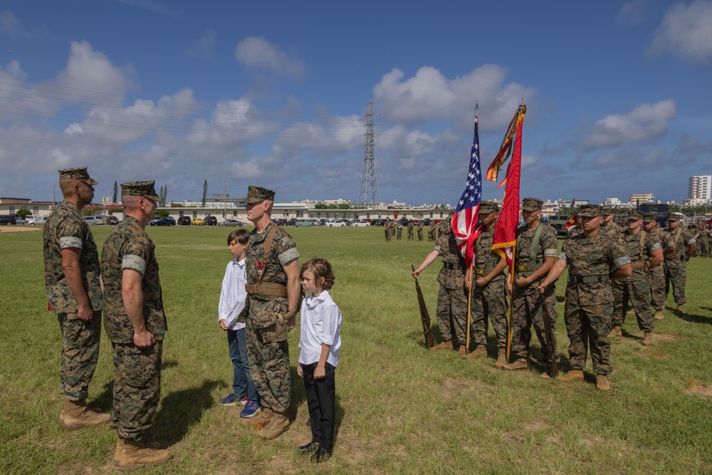 CLR-3 Change of Command and Retirement Ceremony