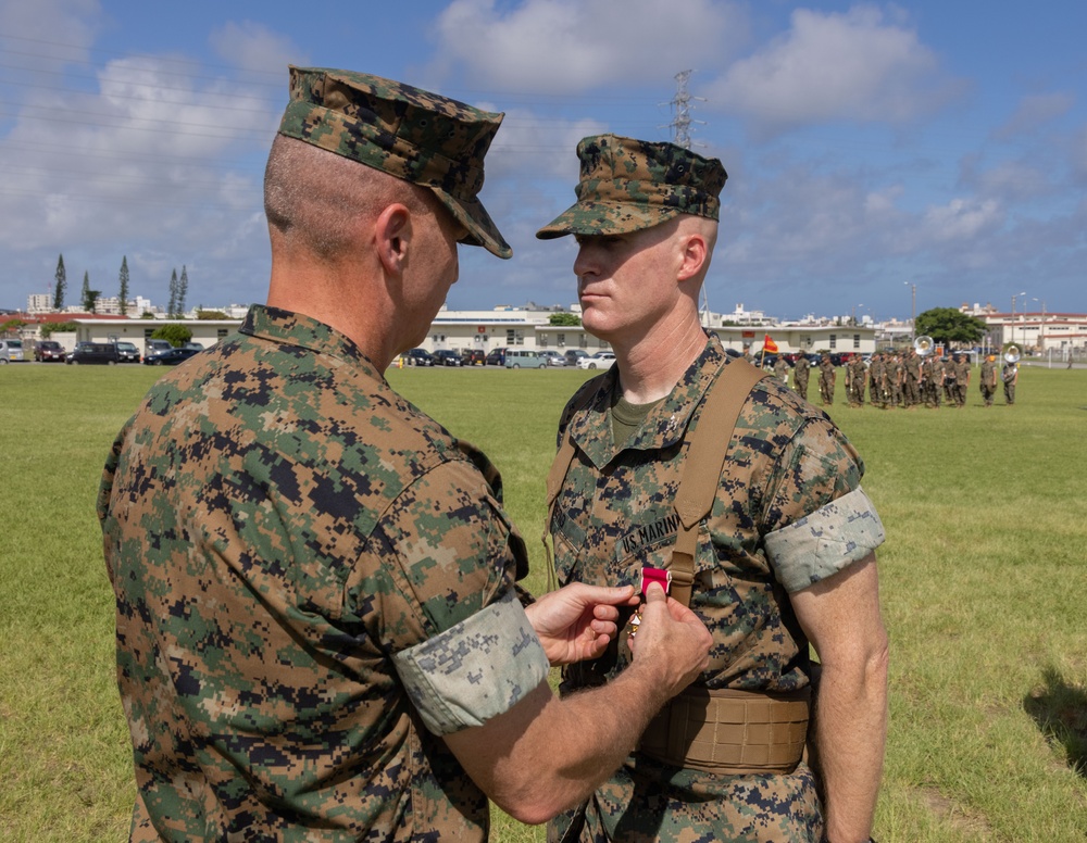 CLR-3 Change of Command and Retirement Ceremony