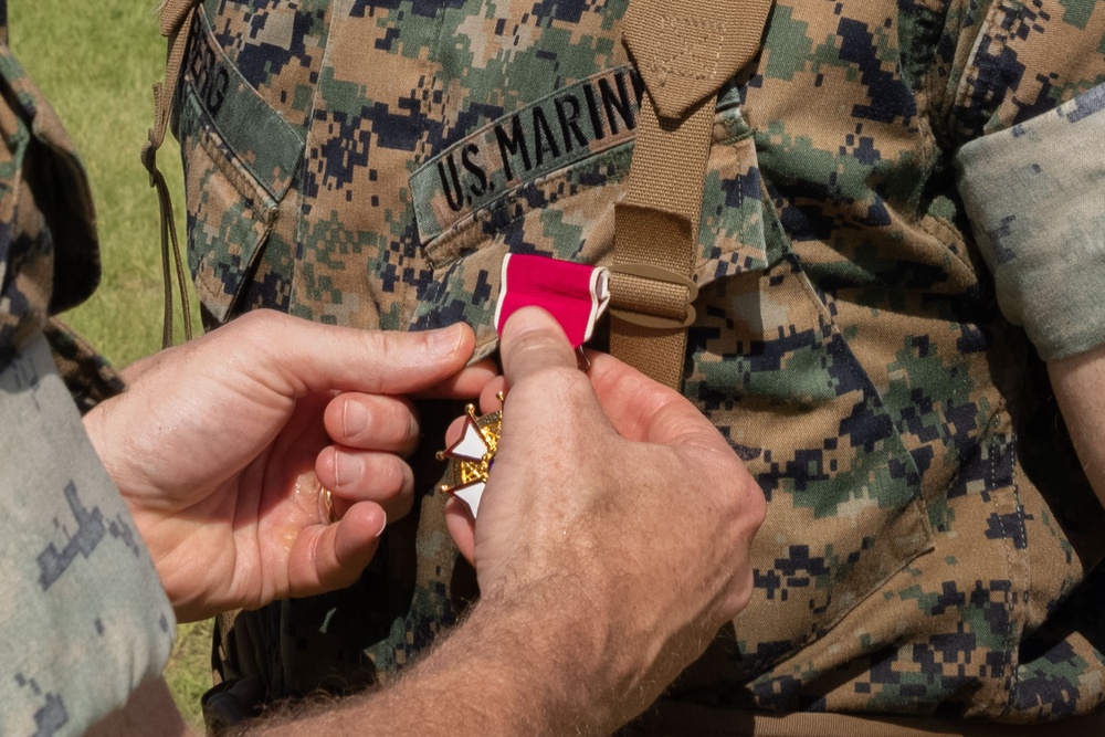 CLR-3 Change of Command and Retirement Ceremony