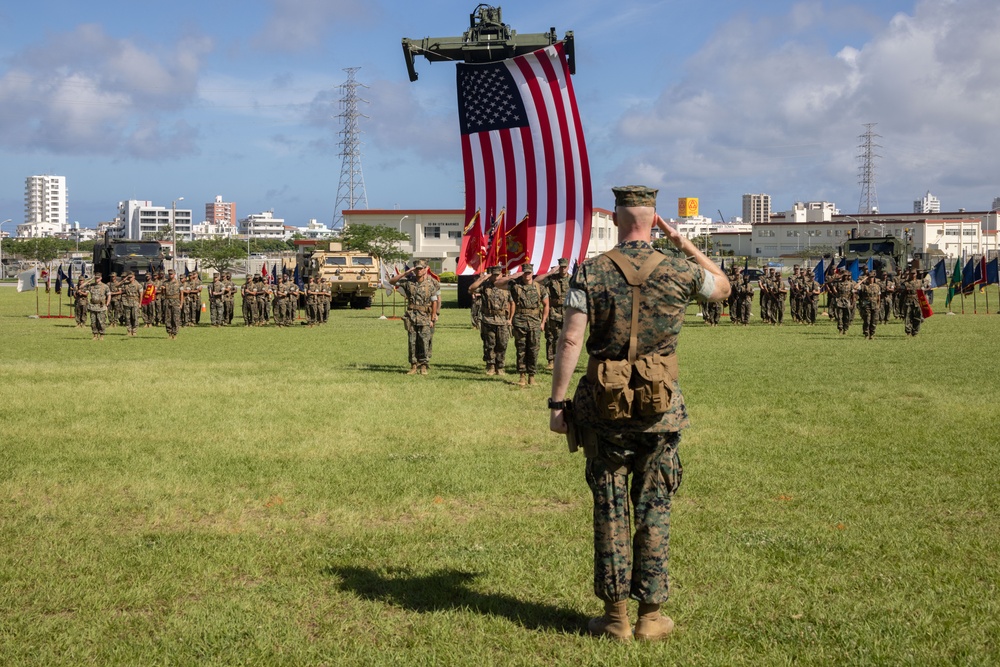 CLR-3 Change of Command and Retirement Ceremony