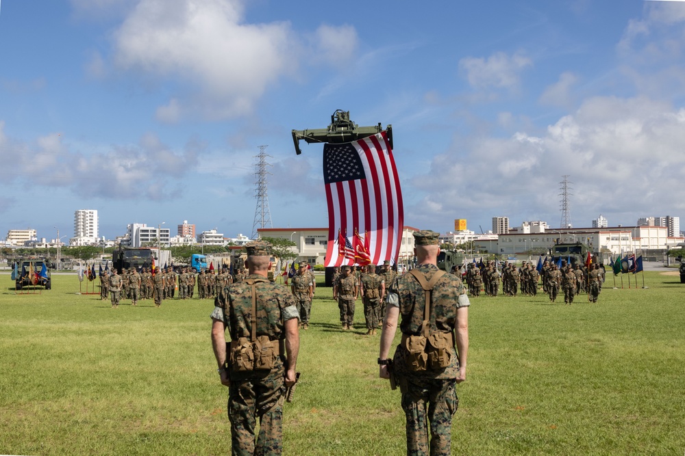 CLR-3 Change of Command and Retirement Ceremony