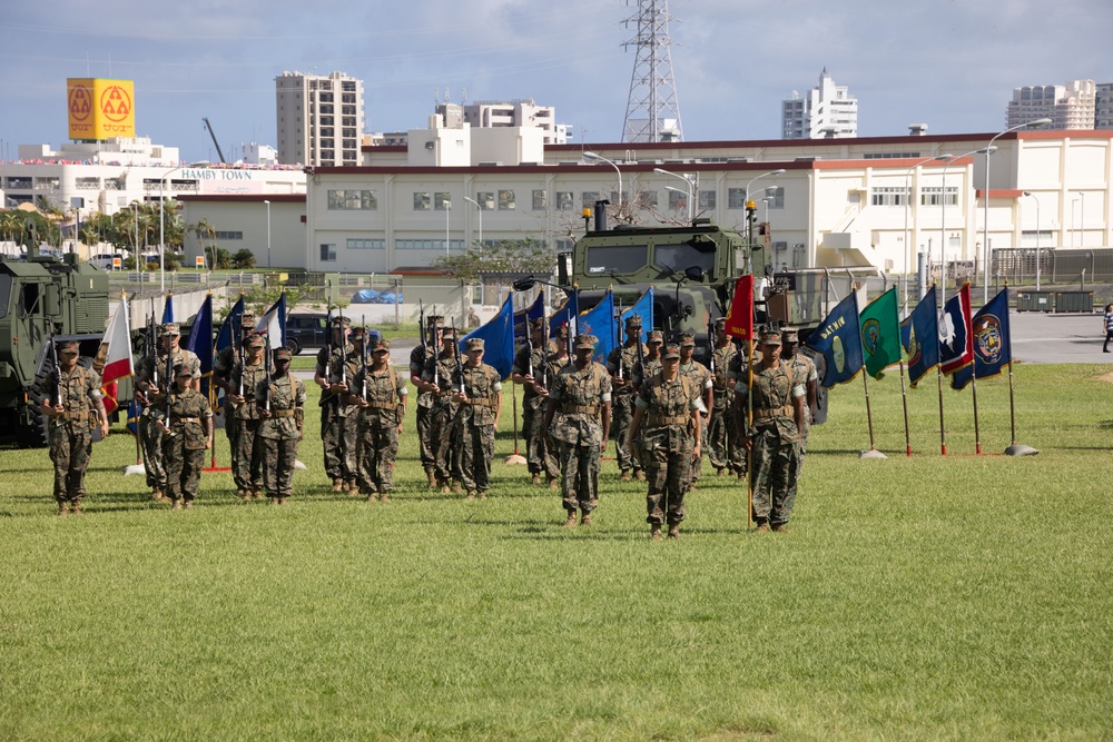 CLR-3 Change of Command and Retirement Ceremony