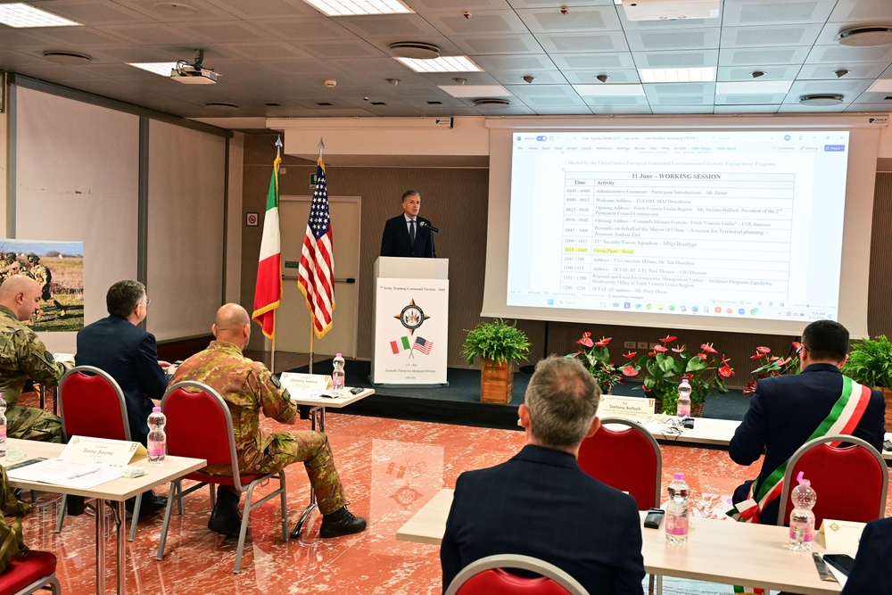 U.S. – Italy Sustainable Training Area Management Workshop 2025