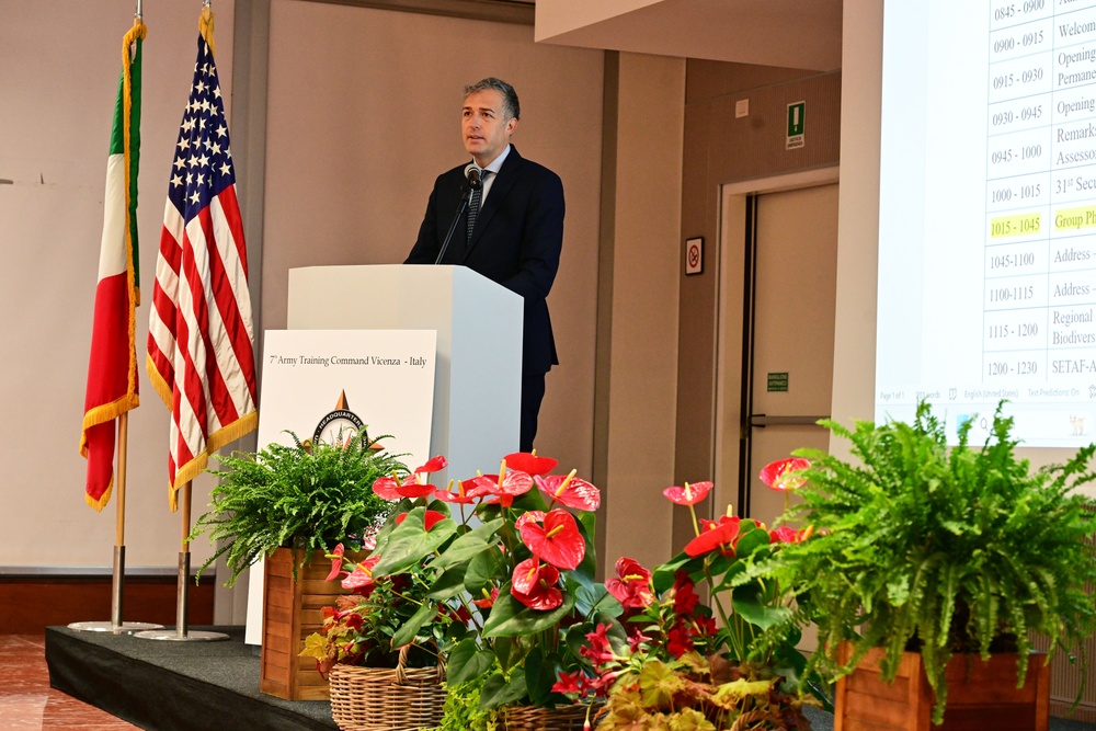 U.S. – Italy Sustainable Training Area Management Workshop 2025