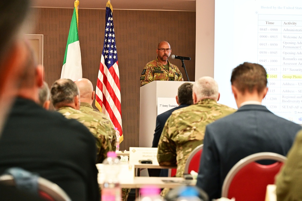 U.S. – Italy Sustainable Training Area Management Workshop 2025