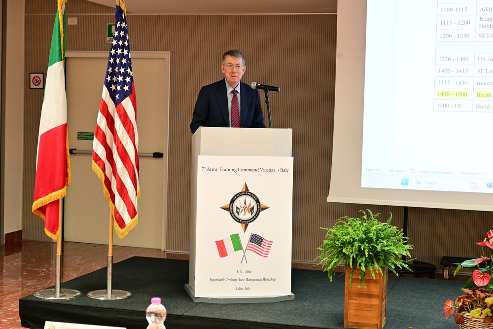 U.S. – Italy Sustainable Training Area Management Workshop 2025