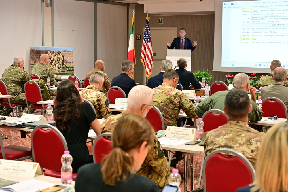 U.S. – Italy Sustainable Training Area Management Workshop 2025