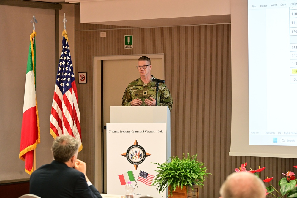 U.S. – Italy Sustainable Training Area Management Workshop 2025