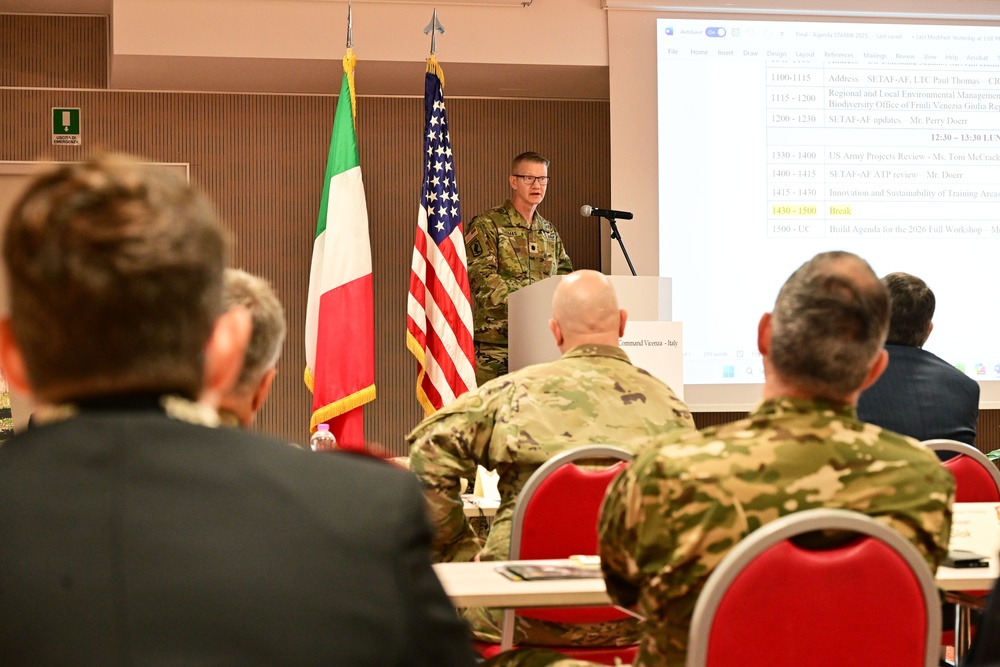 U.S. – Italy Sustainable Training Area Management Workshop 2025