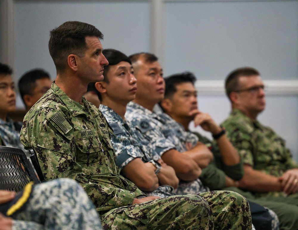 USS William P. Lawrence (DDG 110) participates in Exercise Pacific Griffin 2025