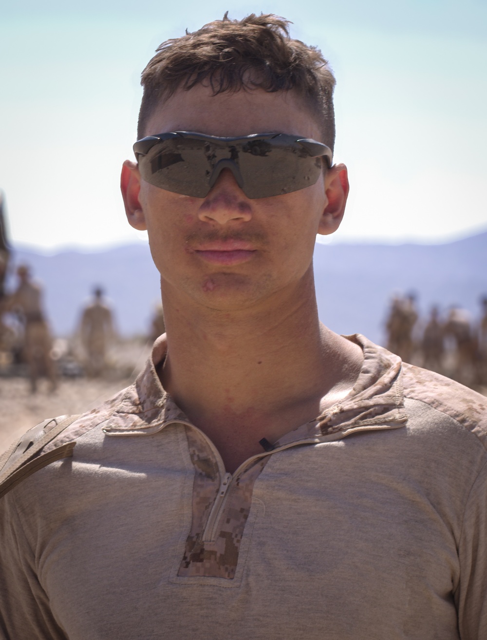 U.S. Marine Corps Pfc. Kaipuokauhanemaluhia Torres-Pestana Puts His Future into Focus