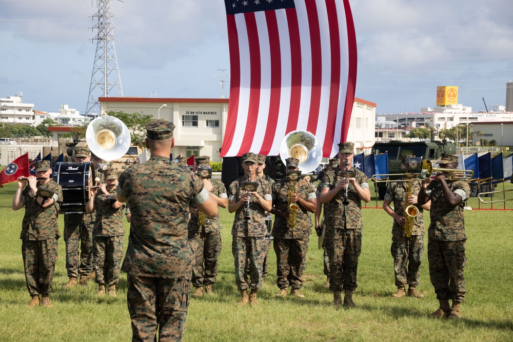 CLR-3 Change of Command and Retirement Ceremony