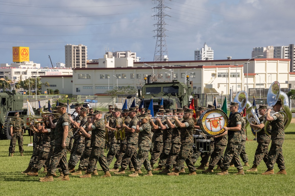 CLR-3 Change of Command and Retirement Ceremony