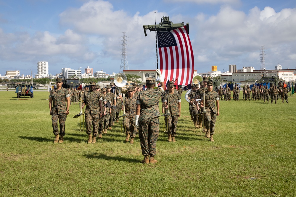CLR-3 Change of Command and Retirement Ceremony