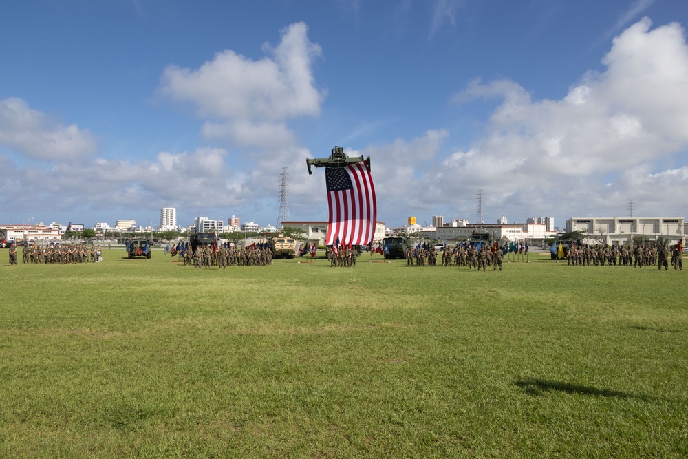 CLR-3 Change of Command and Retirement Ceremony