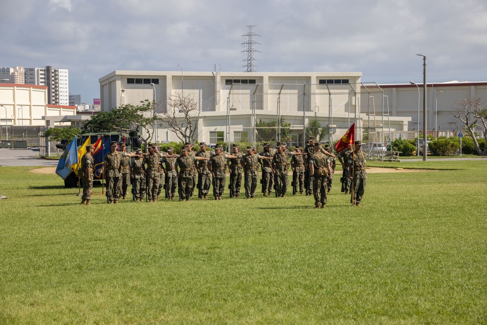 CLR-3 Change of Command and Retirement Ceremony