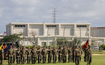 CLR-3 Change of Command and Retirement Ceremony