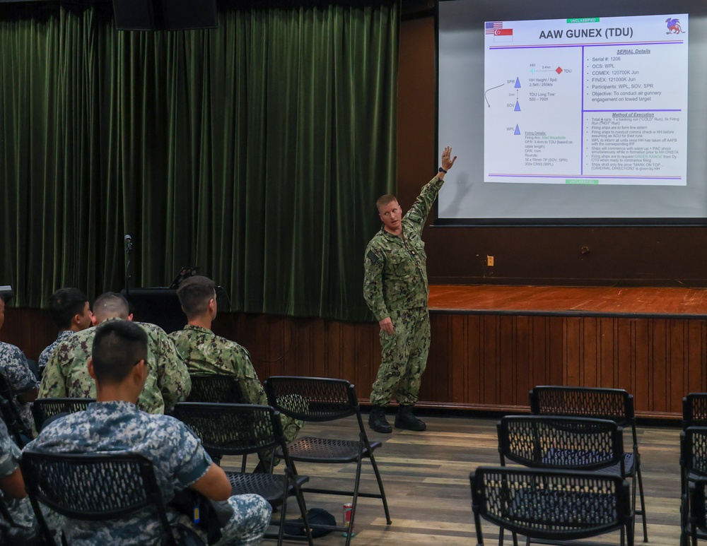 USS William P. Lawrence (DDG 110) participates in Exercise Pacific Griffin 2025