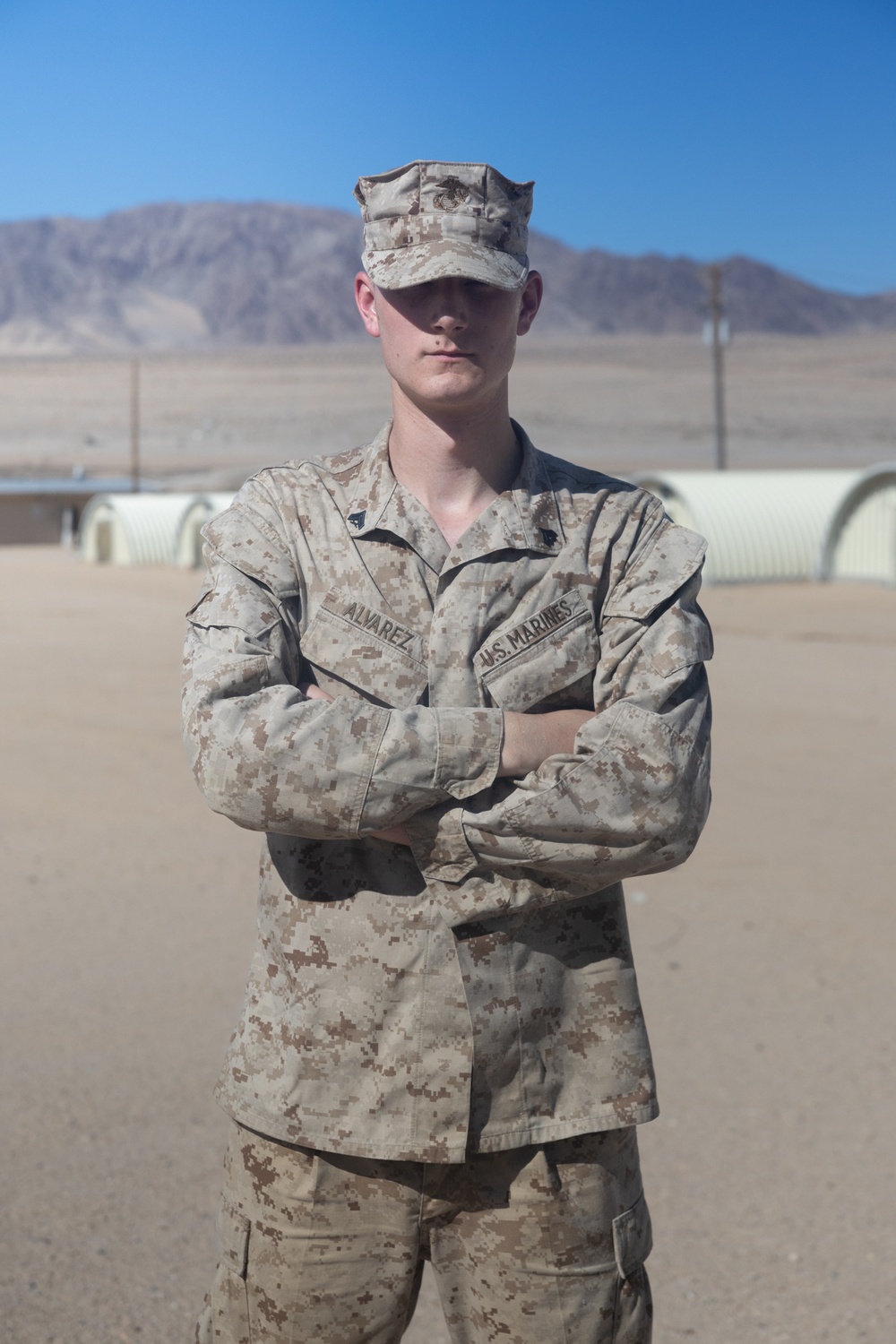 U.S. Marine Corps Cpl. Michael Alvarez Maps the Battlefield and His Future in Intelligence