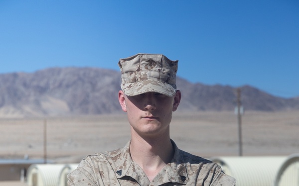 U.S. Marine Corps Cpl. Michael Alvarez Maps the Battlefield and His Future in Intelligence