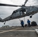 USS Gridley Vertical Replenishment