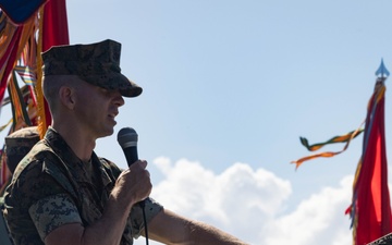 3d Marine Division Conducts Command Master Chief Change of Charge Ceremony
