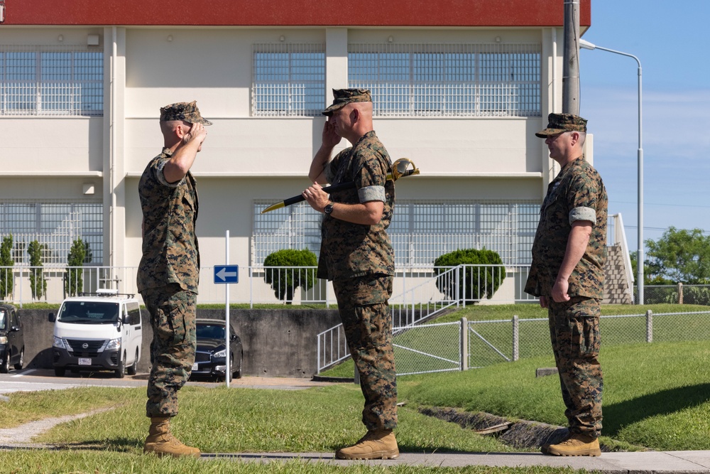 3d Marine Division Conducts Command Master Chief Change of Charge Ceremony