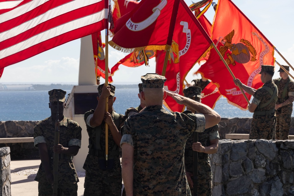 3d Marine Division Conducts Command Master Chief Change of Charge Ceremony