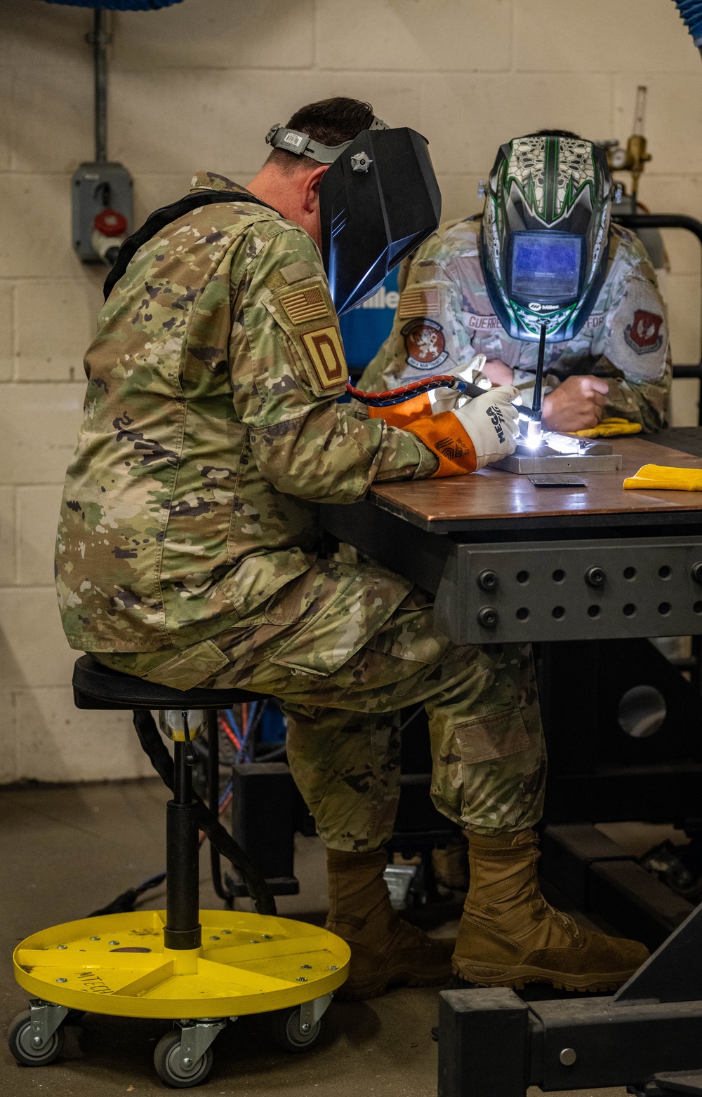 Day in the life: leadership immerses with the 100th MXS