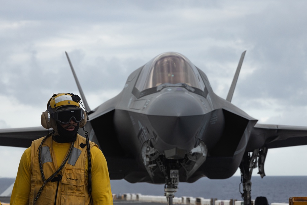 31st MEU | F-35B Lightning II flight operations