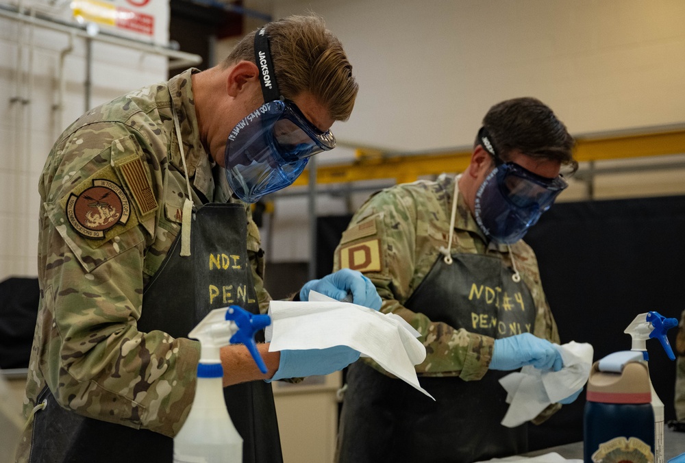 Day in the life: leadership immerses with the 100th MXS